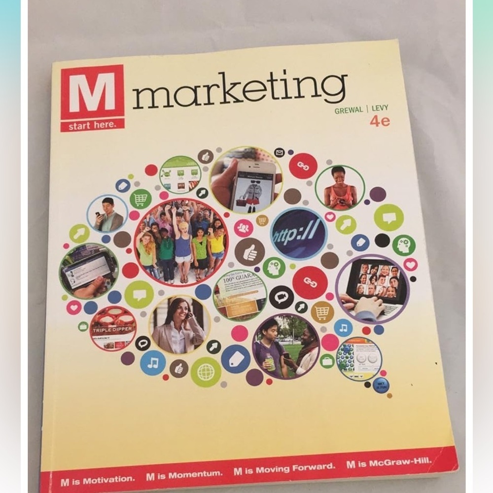 M: Marketing Fourth Edition softcover book